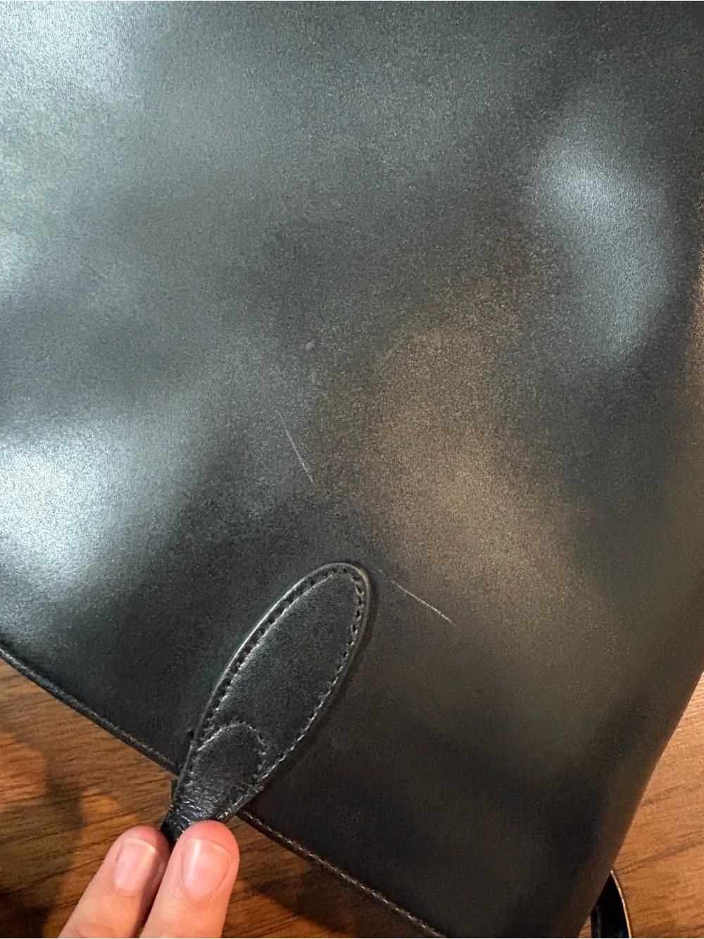 kate spade Black Heart-Print Tote Interior
